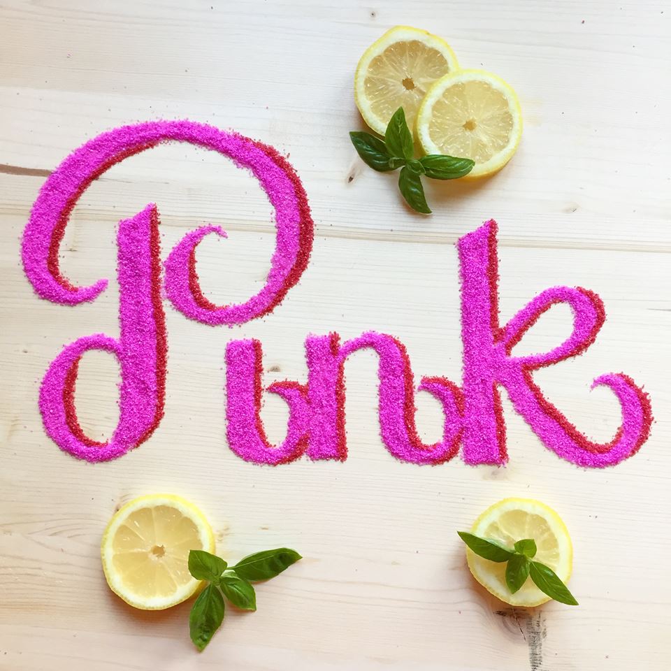 Pink_Food Typography