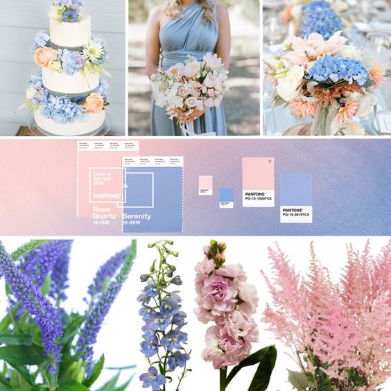 wedding palette pantone 2016