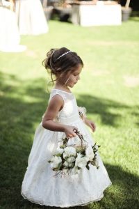 ingresso delle flower girl