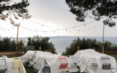 I teli sui tavoli del ricevimento non sono il piano B