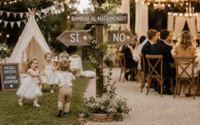 Bambini al matrimonio: sì o no?